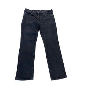 Levi's 511 Black Slim Fit Stretch Denim Jeans Men's Size 36x32